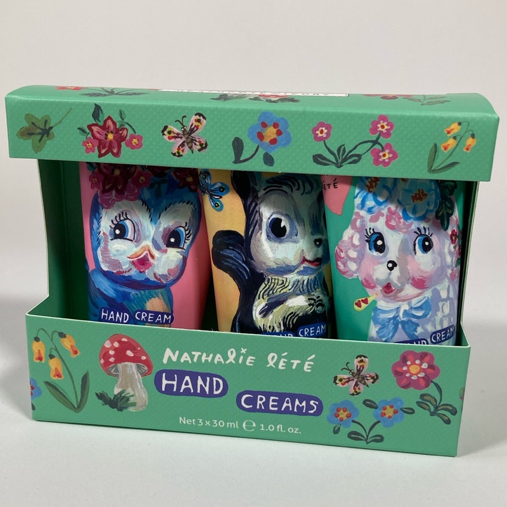 New Nathalie Lete Hand Cream Trio
